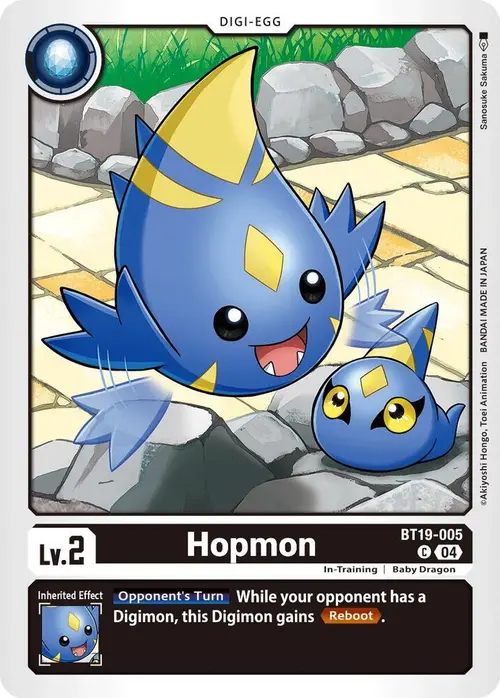 Hopmon card art