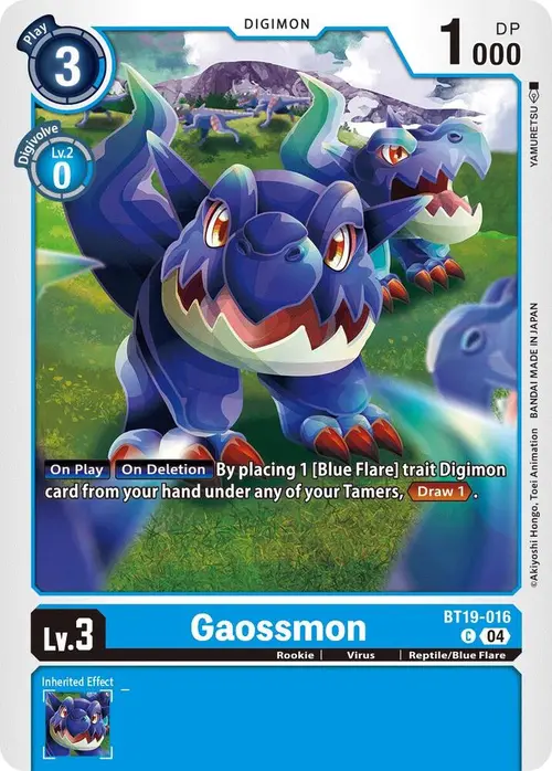 Gaossmon card art