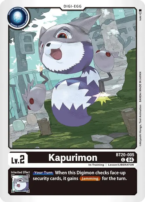 Kapurimon card art