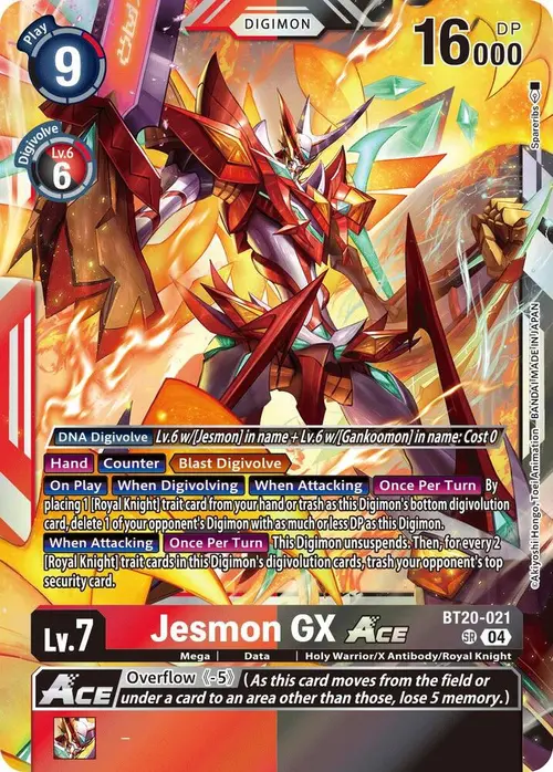 Jesmon GX ACE card art