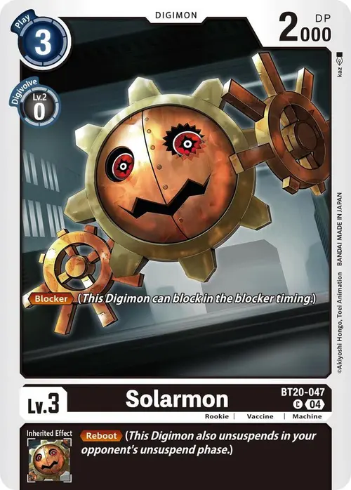 Solarmon card art