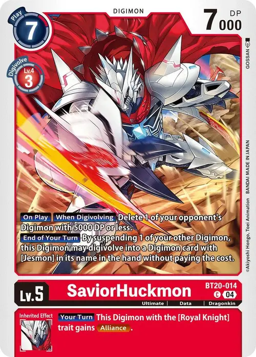 SaviorHuckmon card art