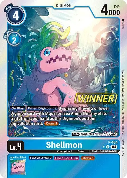Shellmon (Store Tournament 2025 Vol.1 Winner Pack) card art