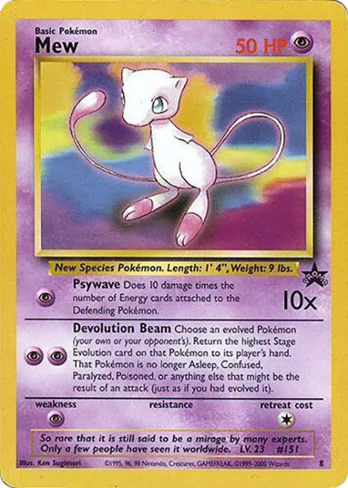 Mew (Glossy Finish) card art