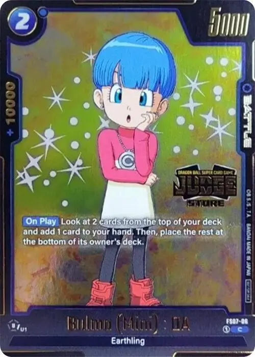 Bulma (Mini) : DA (Judge Pack (Store Judge) 03) card art