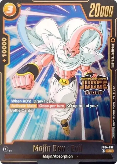 Majin Buu : Evil (Judge Pack (Store Judge) 03) card art