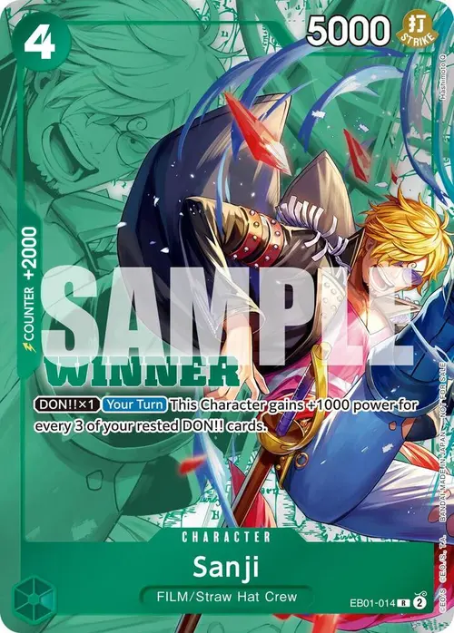 Sanji (Winner Pack 2025 Vol. 1) card art