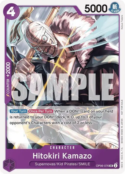 Hitokiri Kamazo (Tournament Pack 2025 Vol. 1) card art