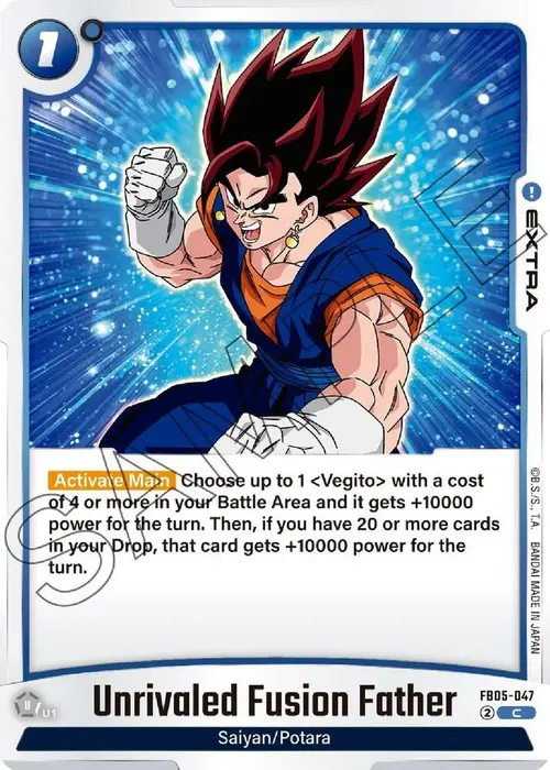 Unrivaled Fusion Father card art
