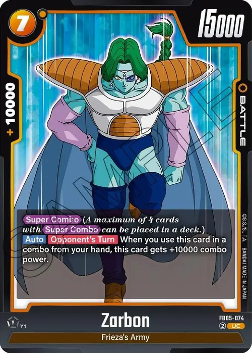 Zarbon card art