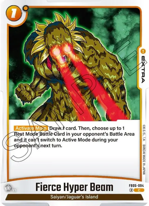 Fierce Hyper Beam card art