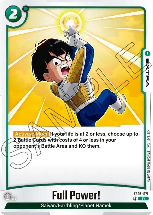 Full Power! card art