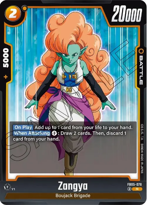 Zangya card art