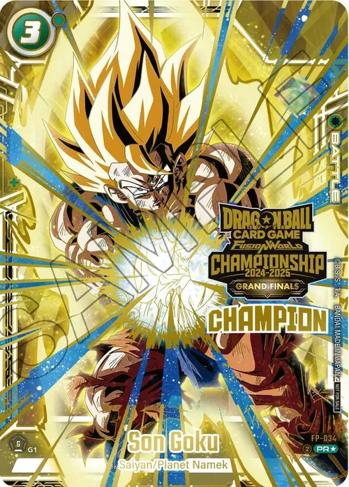 Son Goku (Champion) card art