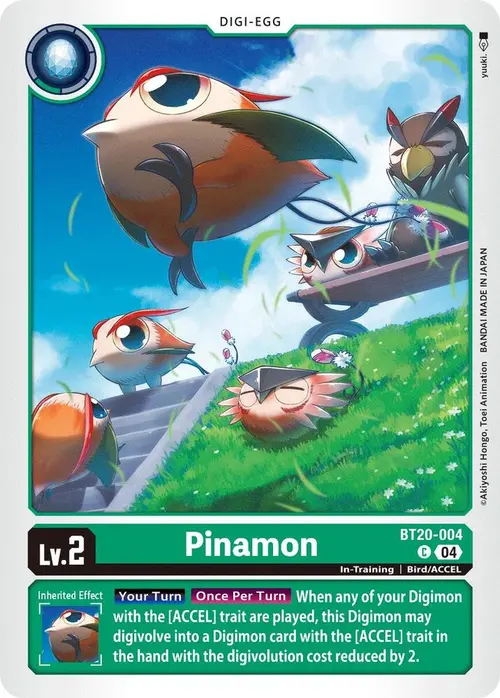 Pinamon card art