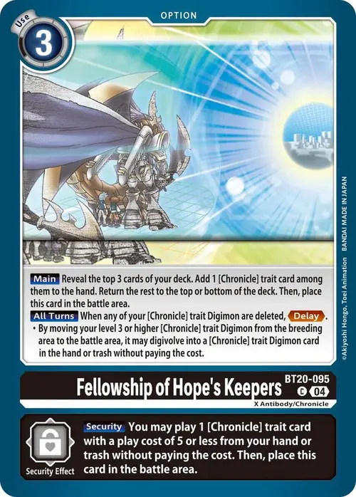 Fellowship of Hope's Keepers card art