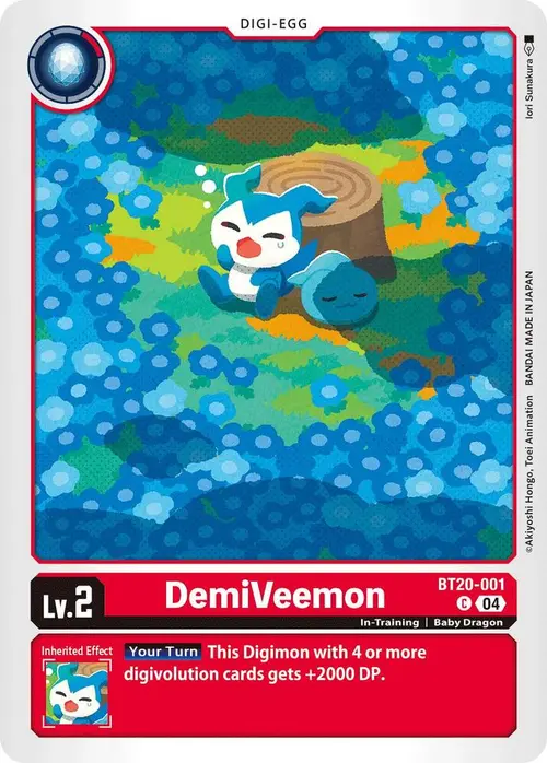 DemiVeemon card art
