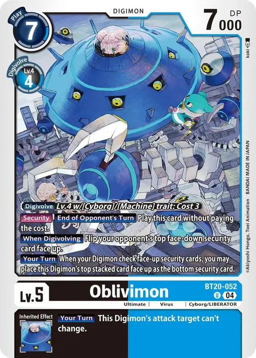 Oblivimon card art