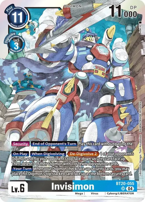 Invisimon card art