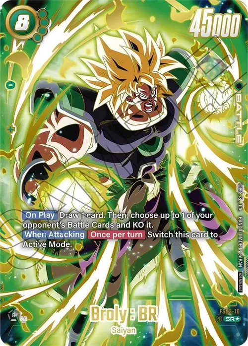 Broly : BR card art