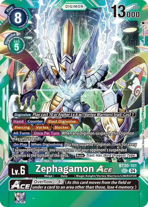Zephagamon ACE card art