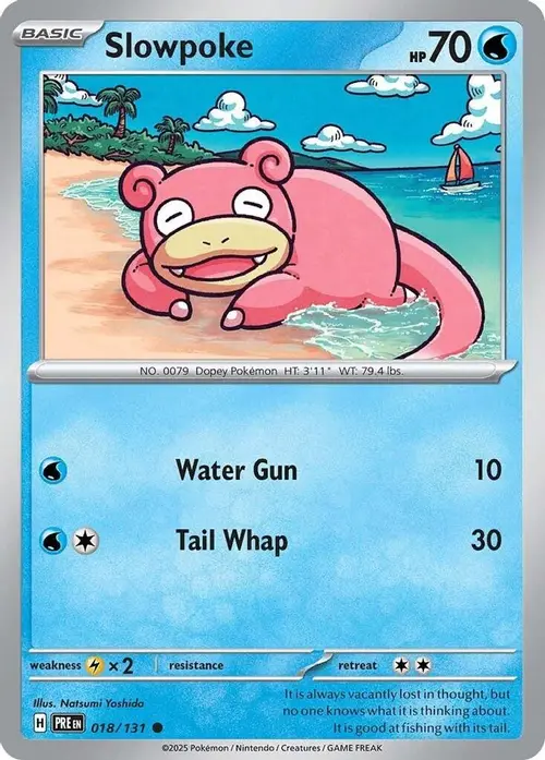 Slowpoke card art