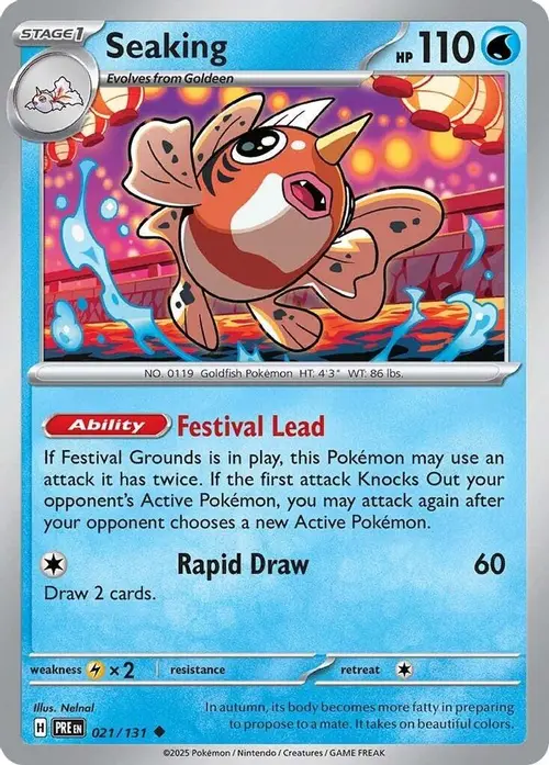 Seaking card art