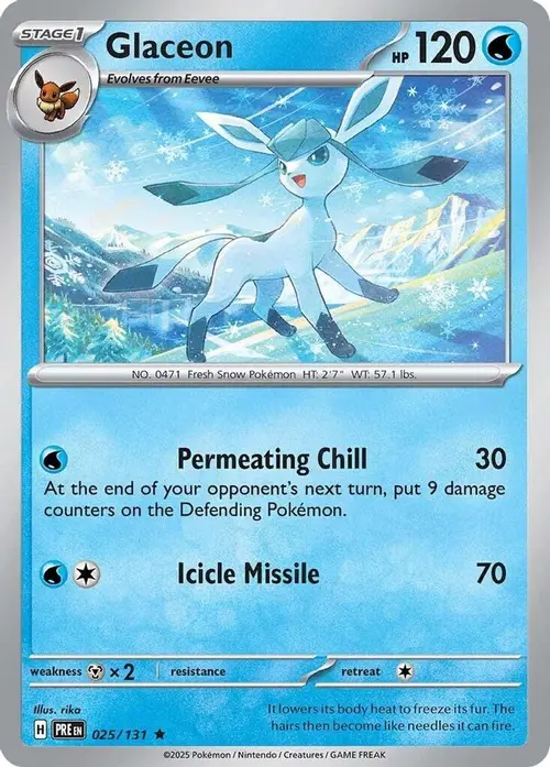 Glaceon card art
