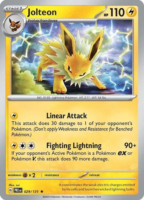 Jolteon card art