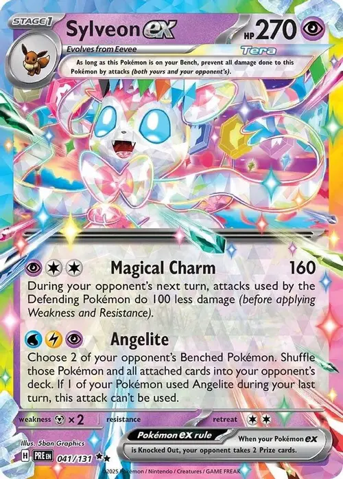Sylveon ex - 041/131 card art