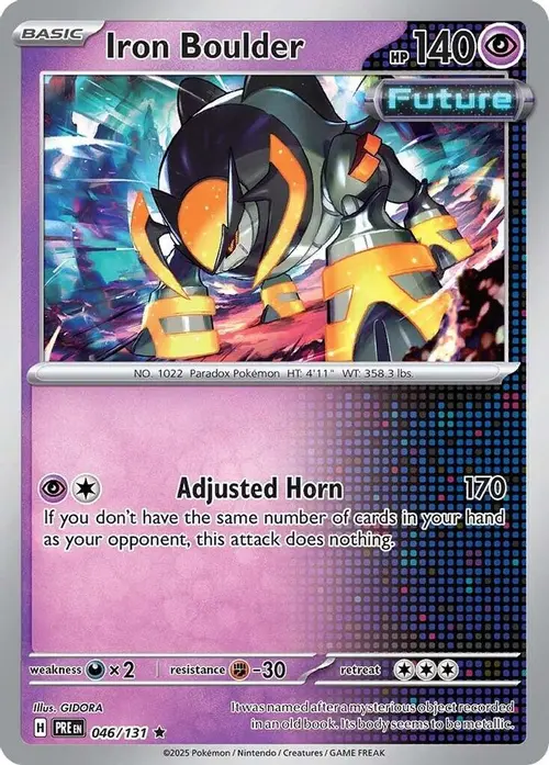Iron Boulder card art