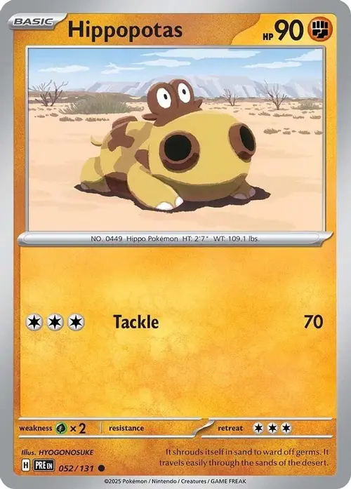 Hippopotas card art