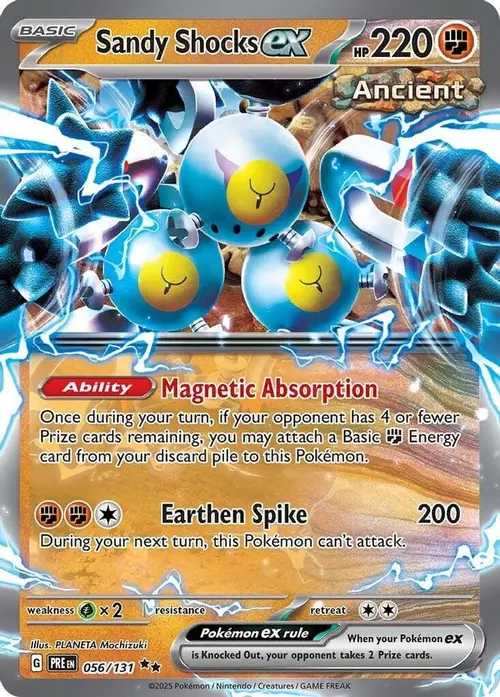 Sandy Shocks ex - 056/131 card art