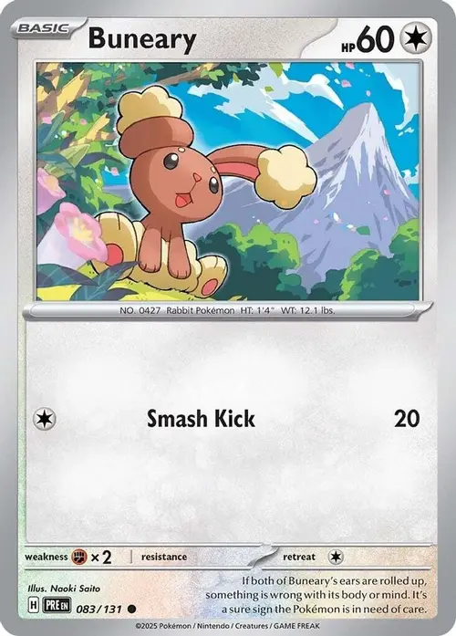 Buneary card art