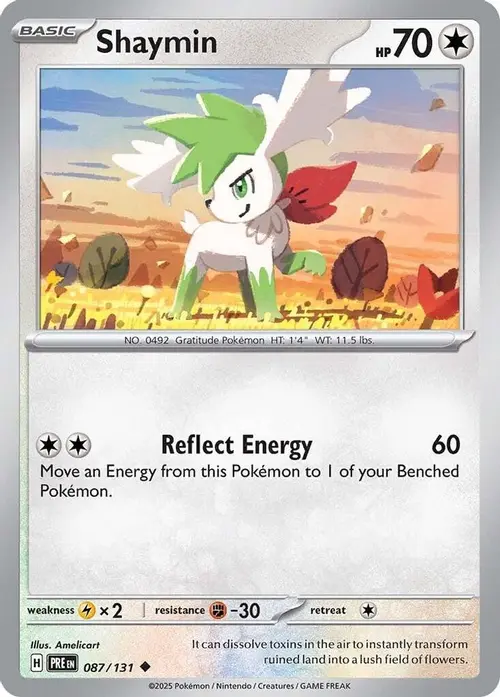 Shaymin card art