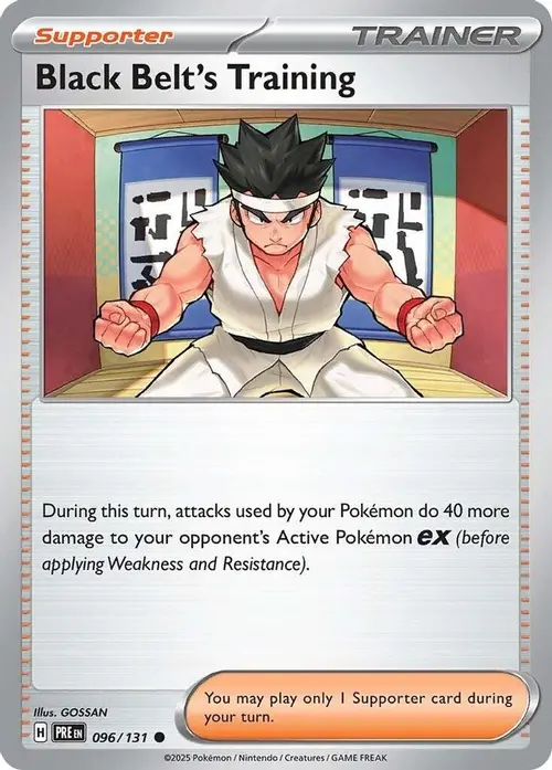 Black Belt's Training - 096/131 card art
