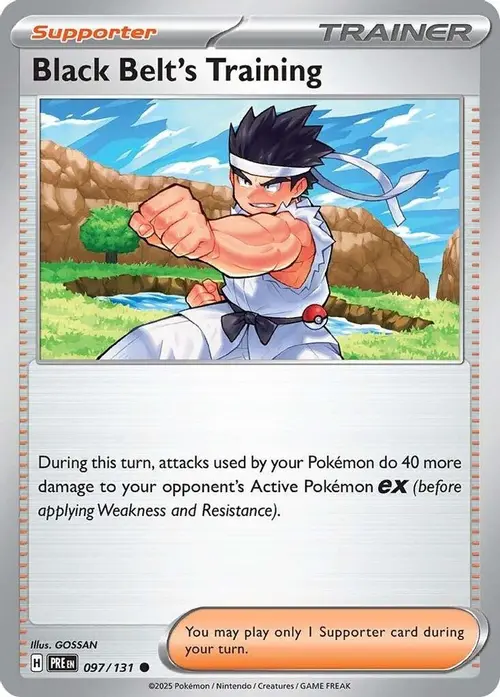 Black Belt's Training - 097/131 card art