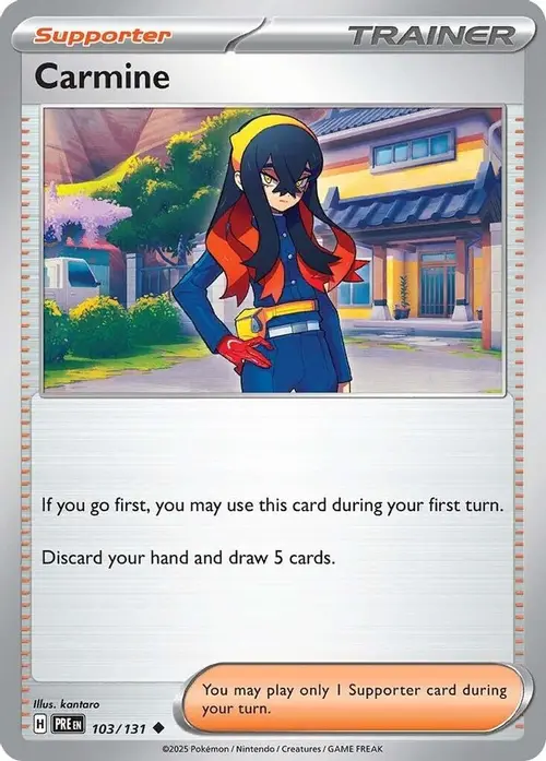Carmine card art