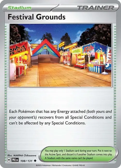 Festival Grounds card art