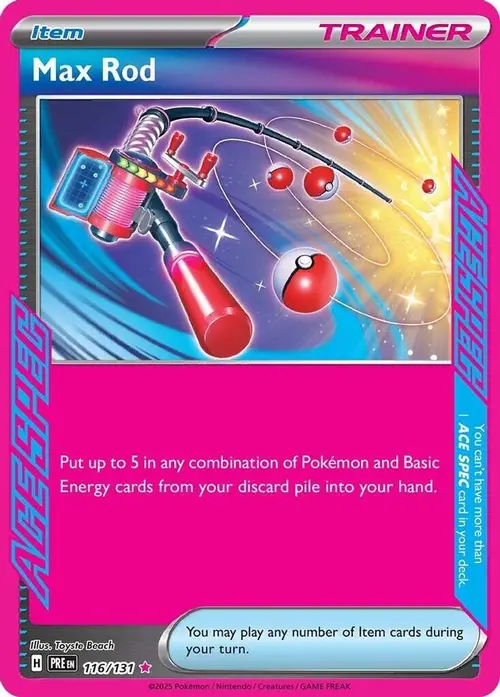 Max Rod card art