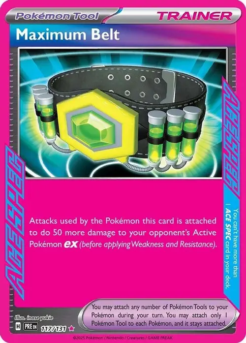 Maximum Belt card art