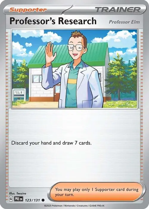 Professor's Research [Professor Elm] card art
