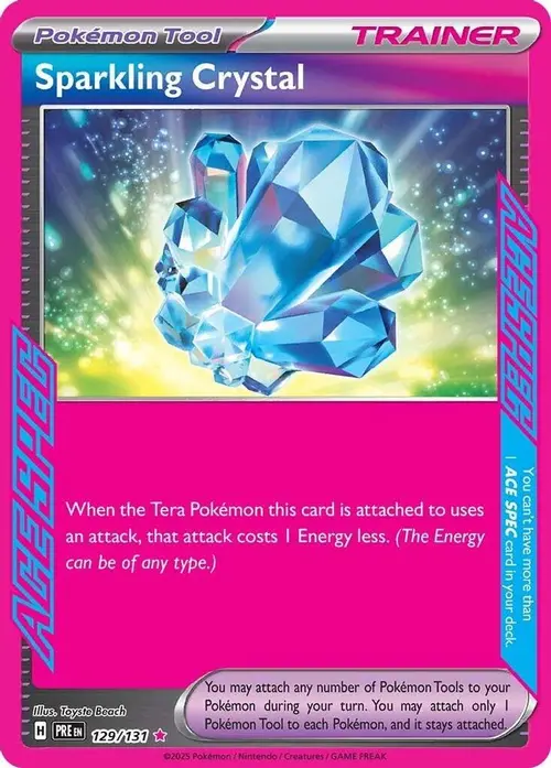 Sparkling Crystal card art