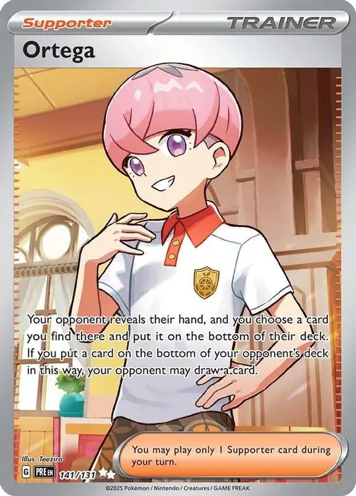 Ortega card art