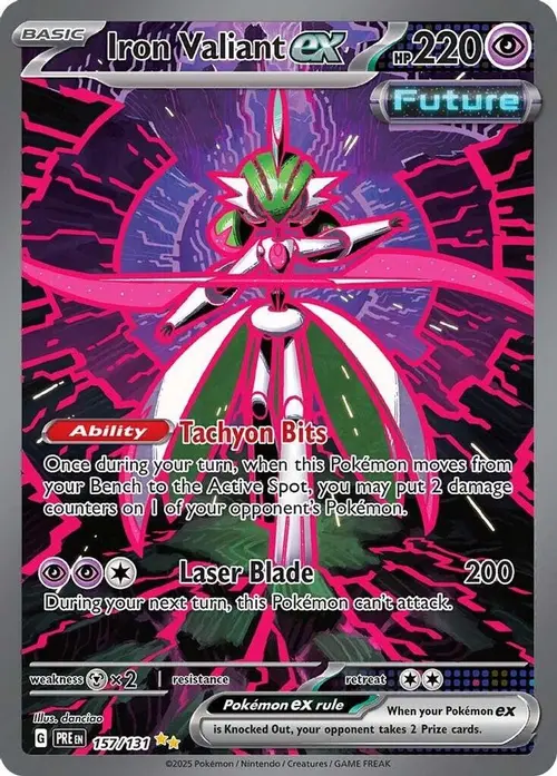 Iron Valiant ex card art