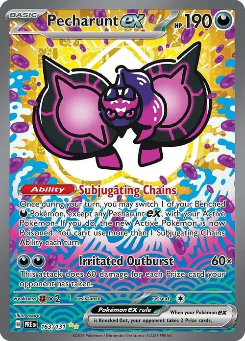 Pecharunt ex card art
