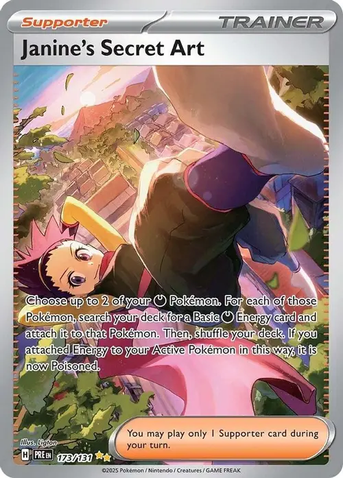 Janine's Secret Art - 173/131 card art