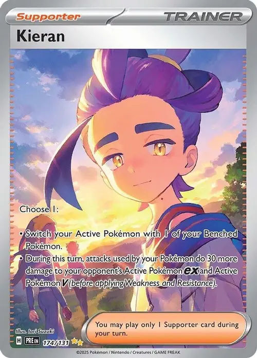 Kieran - 174/131 card art