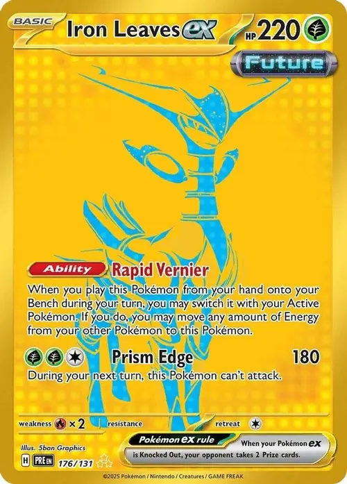Iron Leaves ex card art