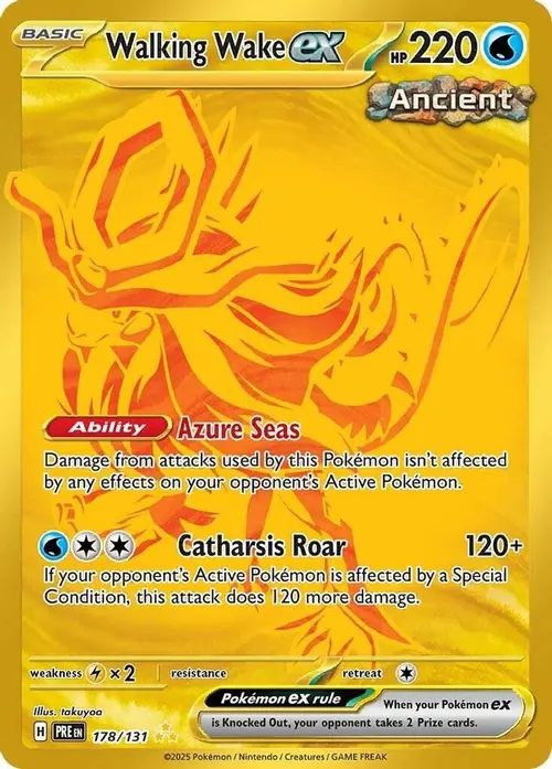 Walking Wake ex card art